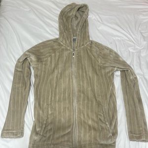 Y2k flufft zip up with hood